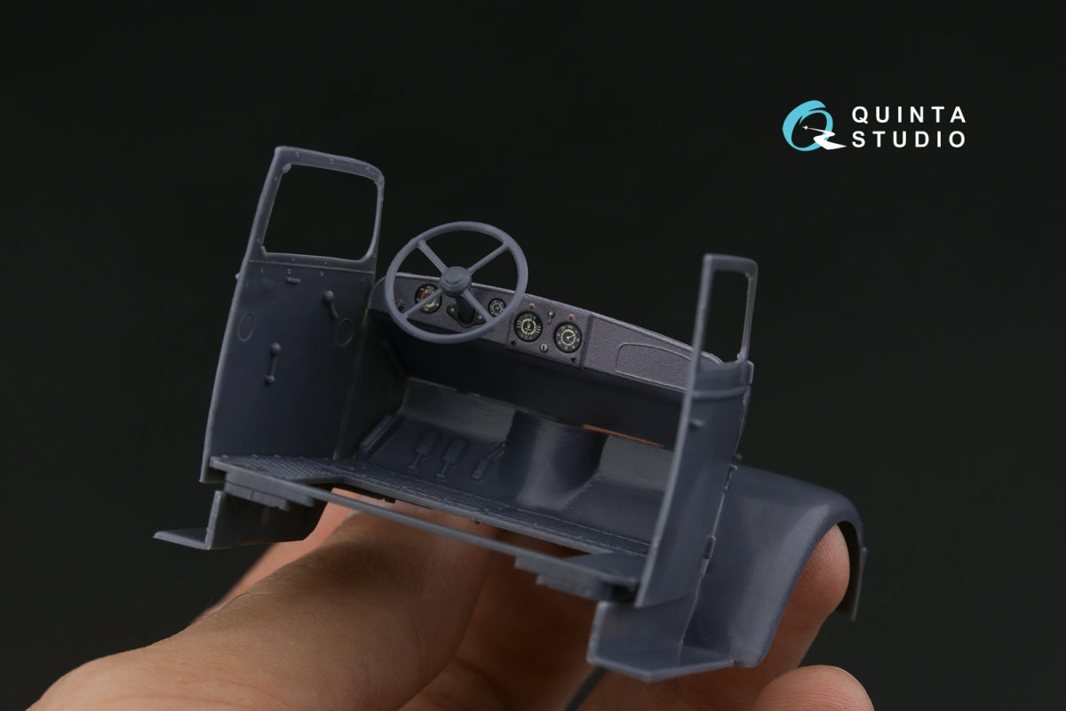 Quinta Studio QD35116 Opel Blitz 3D-Printed &amp;amp; colored Interior on decal paper (Italeri/Zvezda) 1/35 – Bild 11