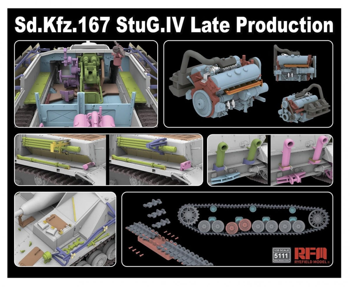 Rye Field Model 5111 Sd.Kfz. 167 StuG.IV Late Production 1/35 – image 3