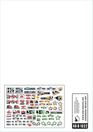 Star Decals 48-B1022 US M8 HMC - 75mm Howitzer. D-Day and France in 1944. 1/48 – image 3