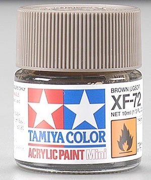 Tamiya XF72 Brown (JGSDF) (81772) Acrylic paint 10ml – zdjęcie 2