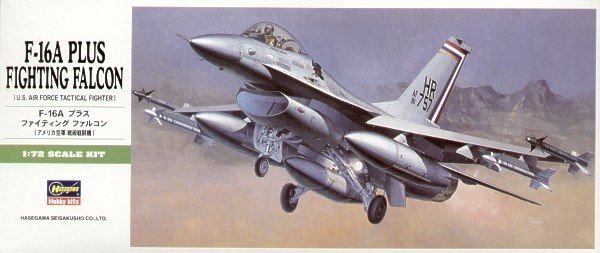 Hasegawa B1 F-16A Plus Fighting Falcon 1/72