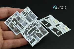 Quinta Studio QD32119 F-15E 3D-Printed &amp;amp; colored Interior on decal paper (Tamiya) 1/32 – Bild 9
