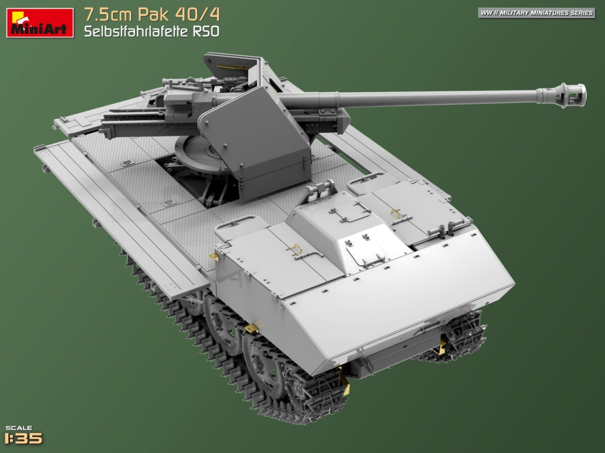 MiniArt 35483 7.5cm Pak 40/4. Selbstfahrlafette RSO 1/35 – image 9