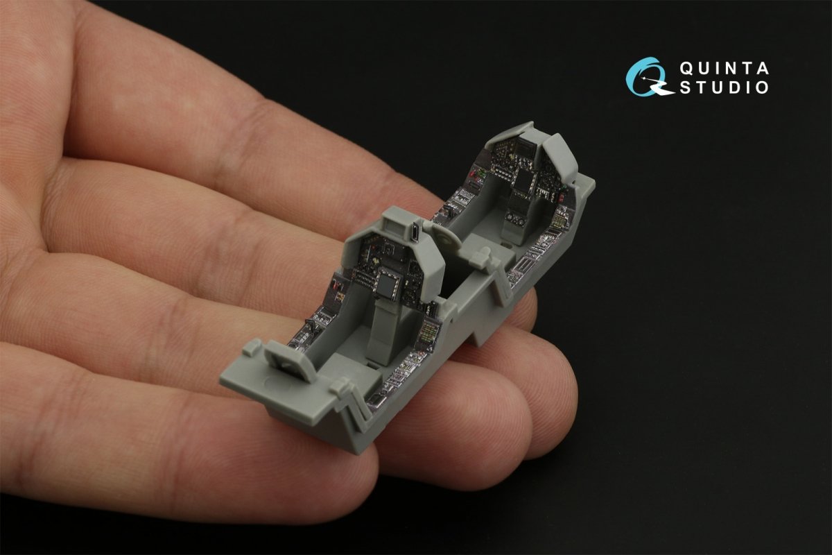Quinta Studio QD48117 Mirage 2000N 3D-Printed &amp;amp; colored Interior on decal paper (Kinetic) 1/48 – image 5