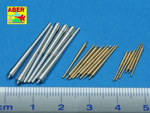 Aber 350L-44 Set of barrels 280mm x 6; 150mm x 8; 105mm x 6 for Admiral Graf Spee class battleships 1/350 – Bild 2