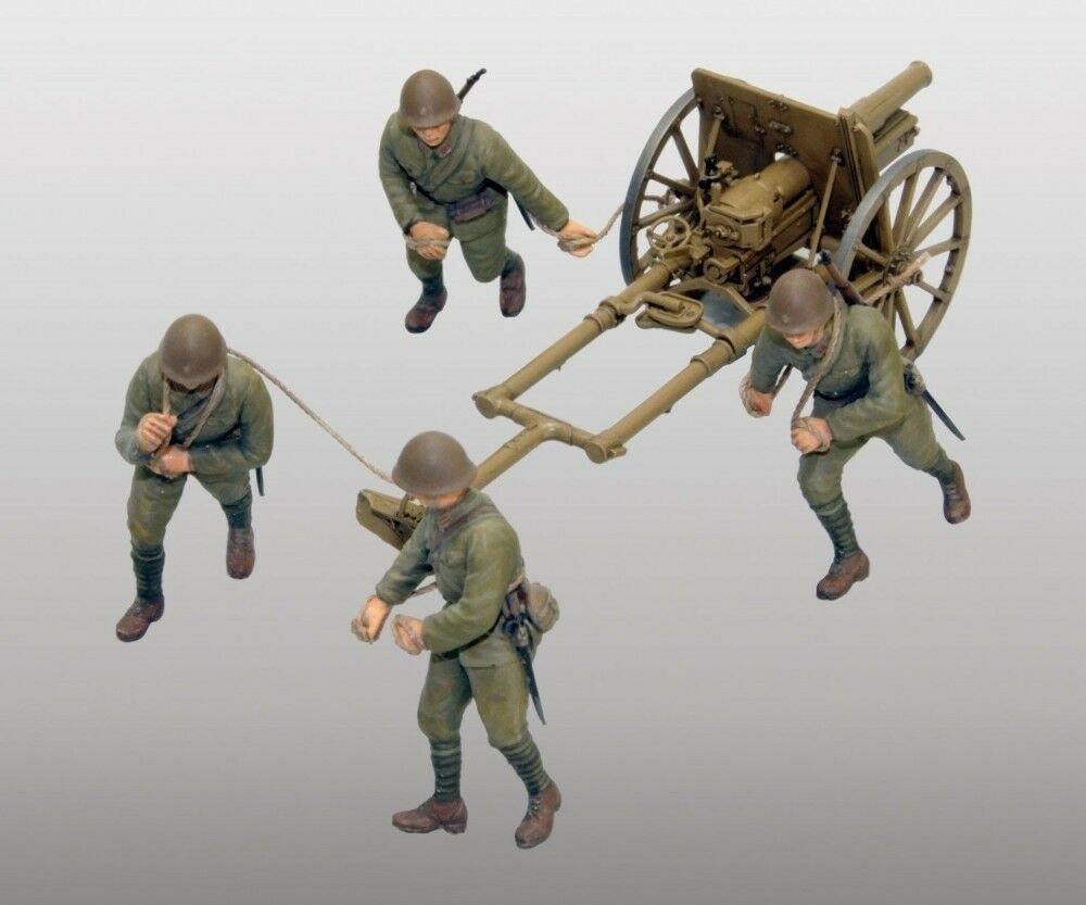 Fine Molds FM39 Imperial Japanese Army Artillery Type 41 75mm Mountain Gun 1/35 – image 3
