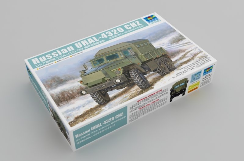Trumpeter 01071 Russian URAL-4320 CHZ 1/35 – zdjęcie 2