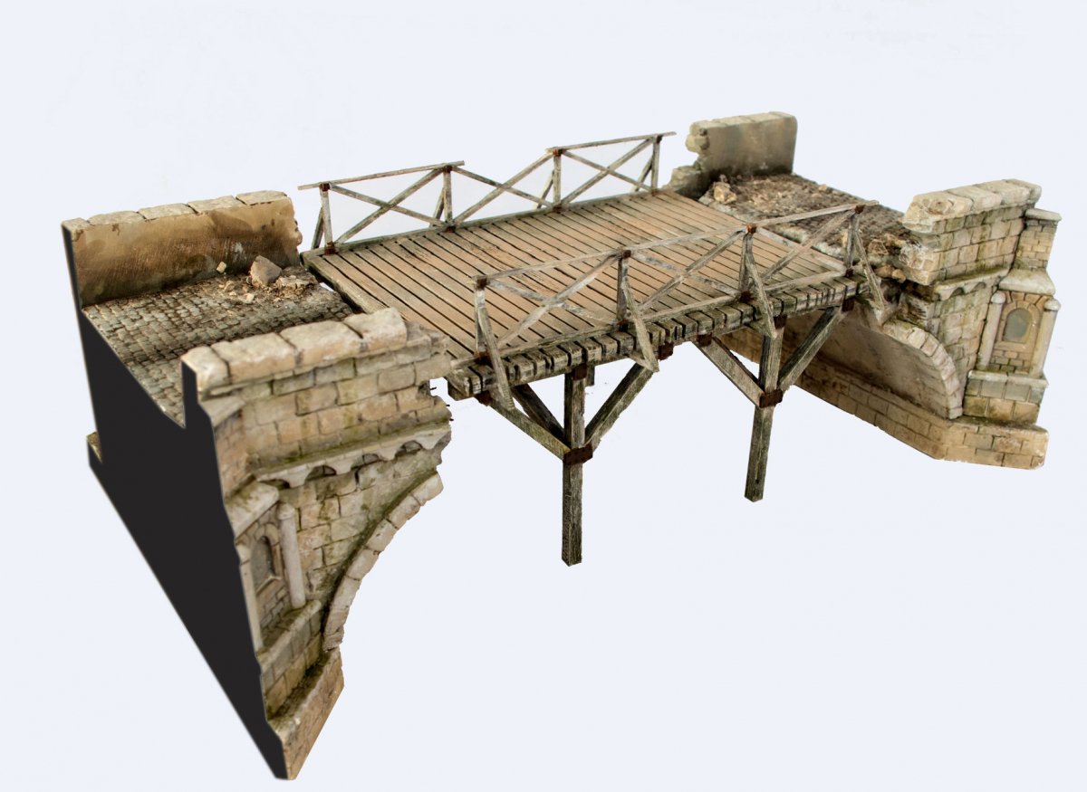 RT-Diorama 35015 Temporary bridge 1/35 – imagen 4