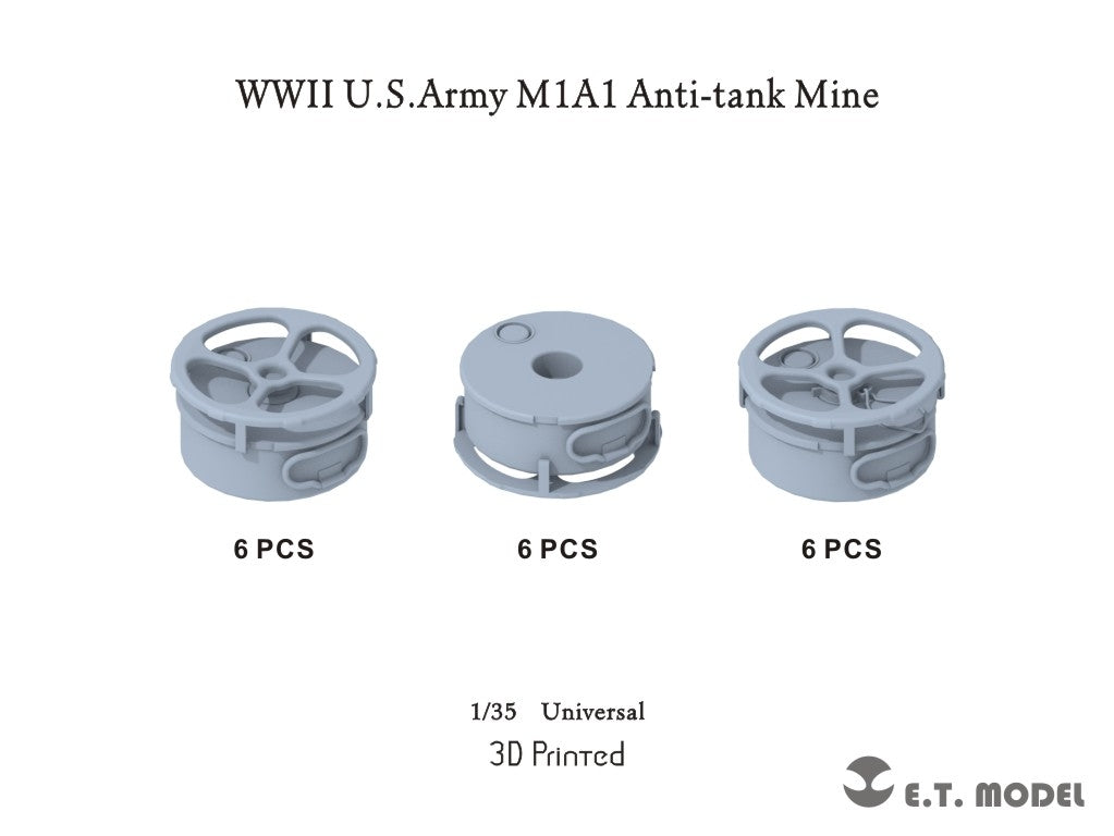 ET Model P35-328 WWII US Army M1A1 Anti-tank Mine 1/35