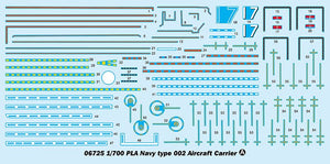 Trumpeter 06725 PLA Navy type 002 Aircraft Carrier 1/700 – Bild 7