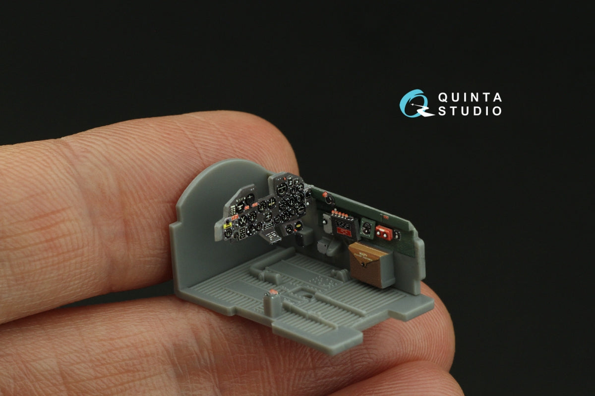 Quinta Studio QD72122 P-47D Thunderbolt Razorback 3D-Printed &amp;amp; colored Interior on decal paper (Tamiya) 1/72 – image 9