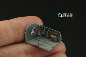 Quinta Studio QD72122 P-47D Thunderbolt Razorback 3D-Printed &amp;amp; colored Interior on decal paper (Tamiya) 1/72 – image 9