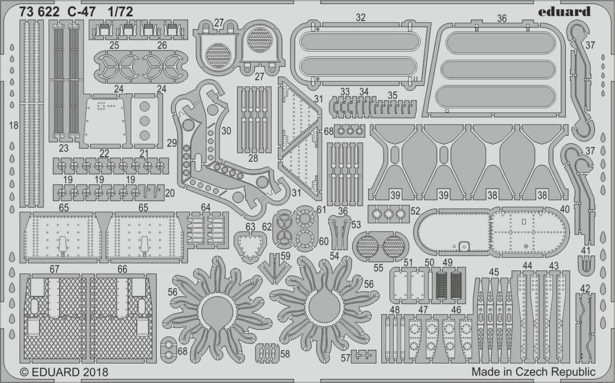 Eduard 73622 C-47 HOBBY BOSS 1/72 – image 2