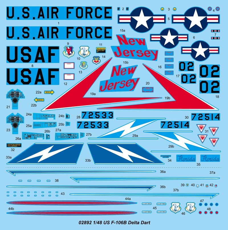 Trumpeter 02892 F-106B Delta Dart 1/48 – image 4