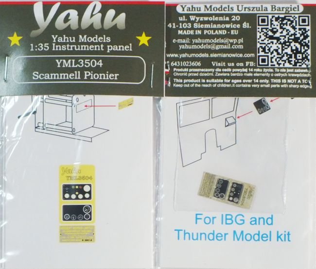 Yahu YML3504 Scammell Pioneer (IBG, Thunder Model) 1/35