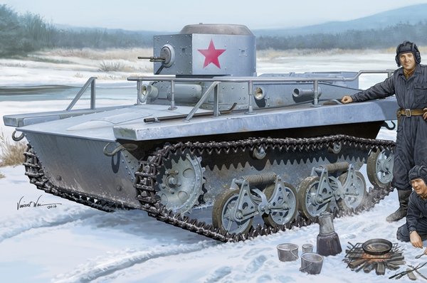 Hobby Boss 83820 Soviet T-37TU Command Tank 1/35