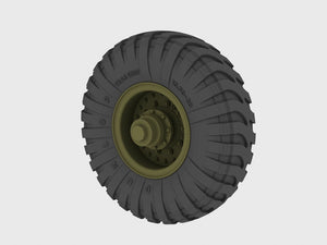 Panzer Art RE35-305 Matador/Dorchester/AEC Road wheels (Dunlop) 1/35 – Bild 2