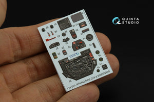 Quinta Studio QDS-32005 P-51D (Early) 3D-Printed colored Interior on decal paper (Tamiya) (small version) 1/32 – Bild 5