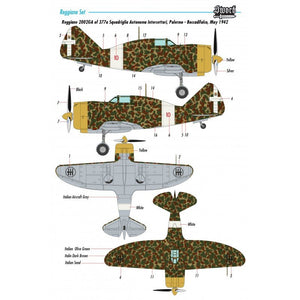 Sword 72110 Reggiane Fighter 6pcs 1/72 – zdjęcie 2