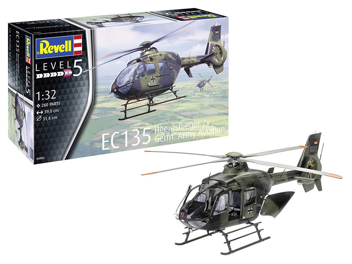 Revell 04982 EC135 Heeresflieger/ German Army Aviation 1/32 – Bild 3