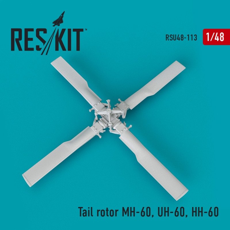 RESKIT RSU48-0113 Rotor de queue MH-60, UH-60, HH-60 1/48
