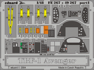 Eduard BIG4830 TBF-1 1/48 ACCURATE MINIATURES – imagen 5