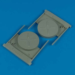 Quickboost QB32090 MiG-29A Fulcrum exhaust covers (B) Trumpeter 1/32