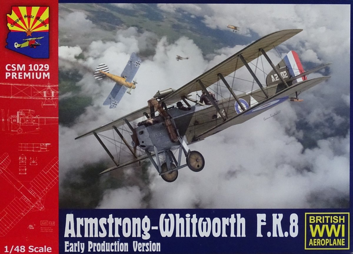 Cooper State Models K1029P Premium Armstrong-Whitworth FK8 Early version 1/48