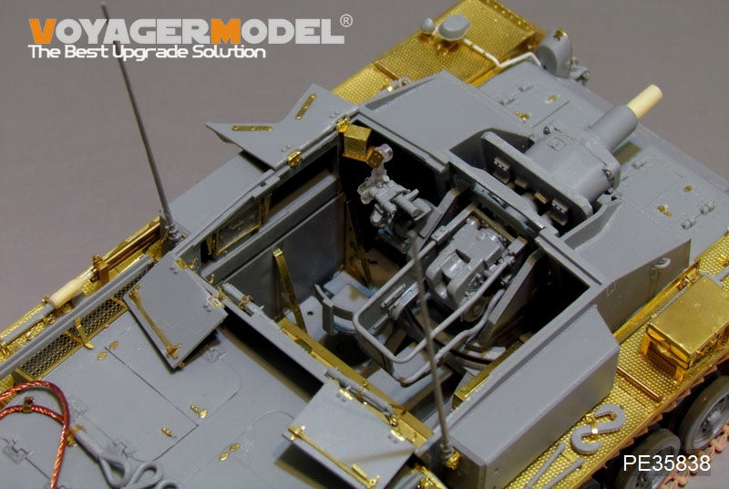 Voyager Model PE35838 WWII German StuG.III Ausf.E Interior For DRAGON 6688 1/35 – obrázek 4