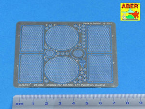 Aber 25004 PzKpfw V Ausf.A/D grills (1/25) – image 2