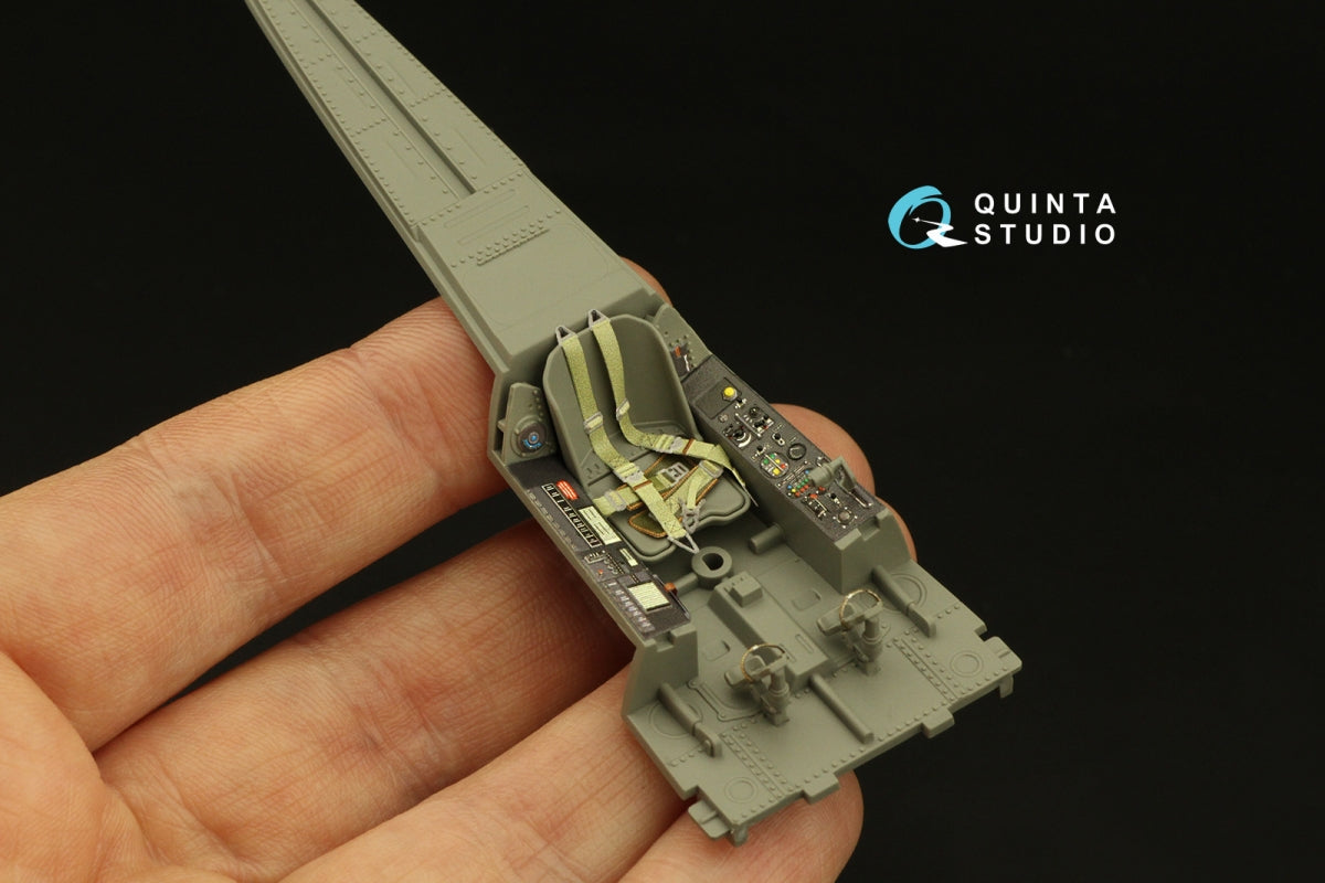 Quinta Studio QD35101 FW 190A-6 3D-Printed &amp;amp; colored Interior on decal paper (Border Model) 1/35 – image 7