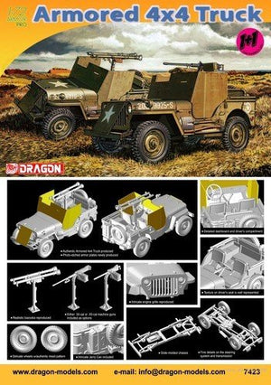 Dragon 7423 Armored 4x4 Truck (1/72) – Bild 2