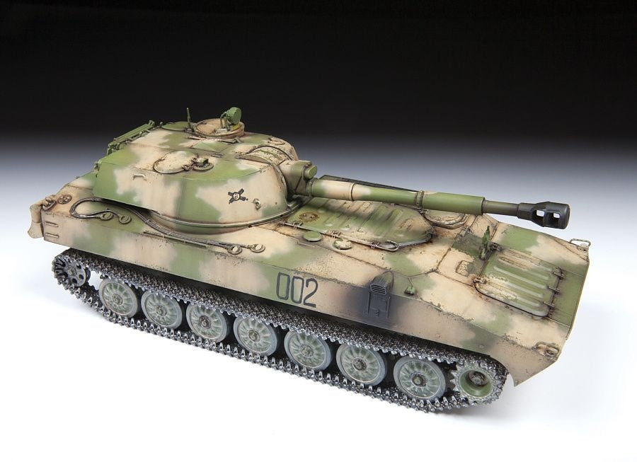 Zvezda 3660 2S1 Gvozdika Self propelled Howitzer - Polish markings 1/35 – Bild 7