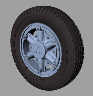 Panzer Art RE35-518 Renault AHN road wheels (Fulda) 1/35 – obrázek 3