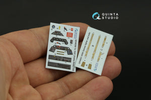 Quinta Studio QD48268 Ta 152C 3D-Printed &amp;amp; colored Interior on decal paper (Hobby Boss) 1/48 – immagine 5