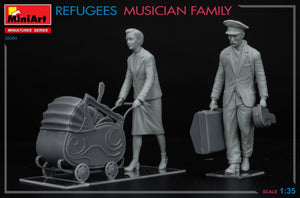 MiniArt 38084 REFUGEES. MUSICIAN FAMILY 1/35 – obrázek 3