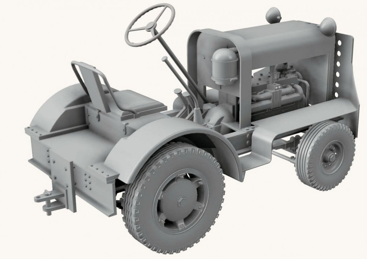 Thunder Model 32001 US Tug Clarktor-6 Mill-33 The heavy duty airfield tractor 1/32 – imagen 9