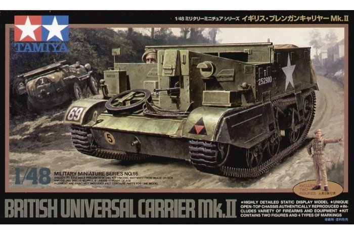 Tamiya 32516 Universal Carrier Mk.II 1/48