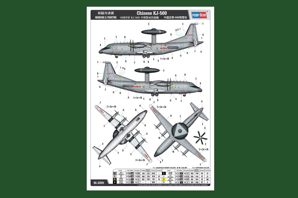 Hobby Boss 83904 Chinese (Shaanxi) KJ-500 1/144 – Bild 3