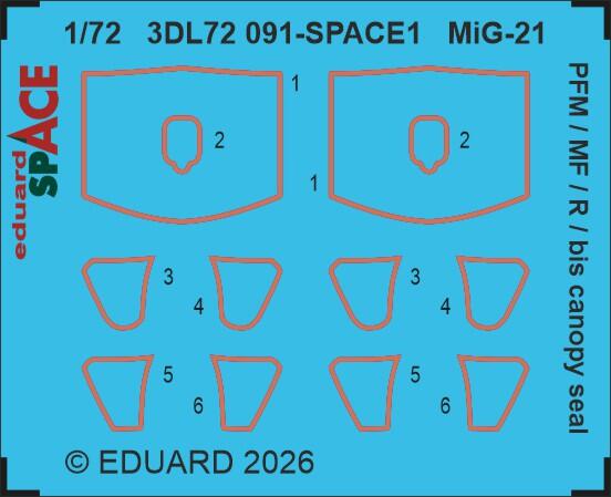 Eduard 674074 MiG-21R - LööKplus Set for EDUARD 1/72 – image 4