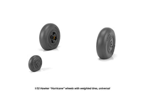 Armory Models AW32403 Hawker Hurricane wheels w/ weighted tires 1/32 – Bild 3