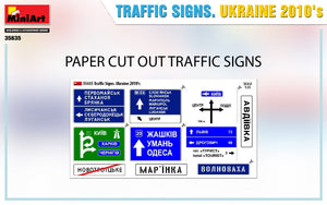 Miniart 35635 TRAFFIC SIGNS. UKRAINE 2010&amp;#39;s 1/35 – Bild 4
