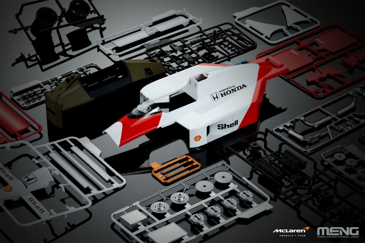 Meng Model RS-005 McLaren MP4/4 1988 (Pre-Colored Edition) 1/12 – image 2