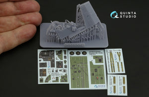 Quinta Studio QD+48379 Bristol Beaufort Mk.I 3D-Printed &amp;amp; colored Interior on decal paper (ICM) (with 3D-printed resin parts) 1/48 – Bild 3