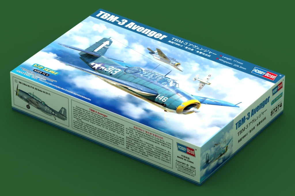 Hobby Boss 87274 TBM-3 Avenger 1/72 – obrázek 2