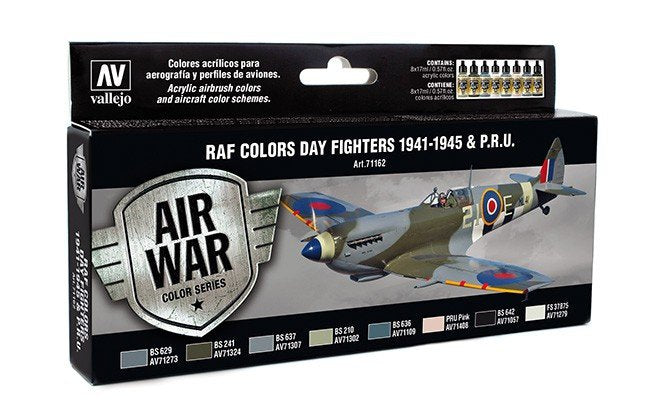 Vallejo 71162 RAF Colors Day Fighters 1941-1945 &amp; PRU