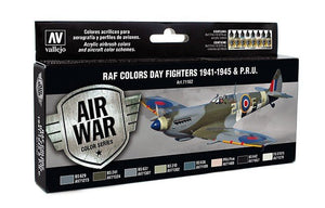 Vallejo 71162 Drapeaux de la RAF Day Fighters 1941-1945 et PRU