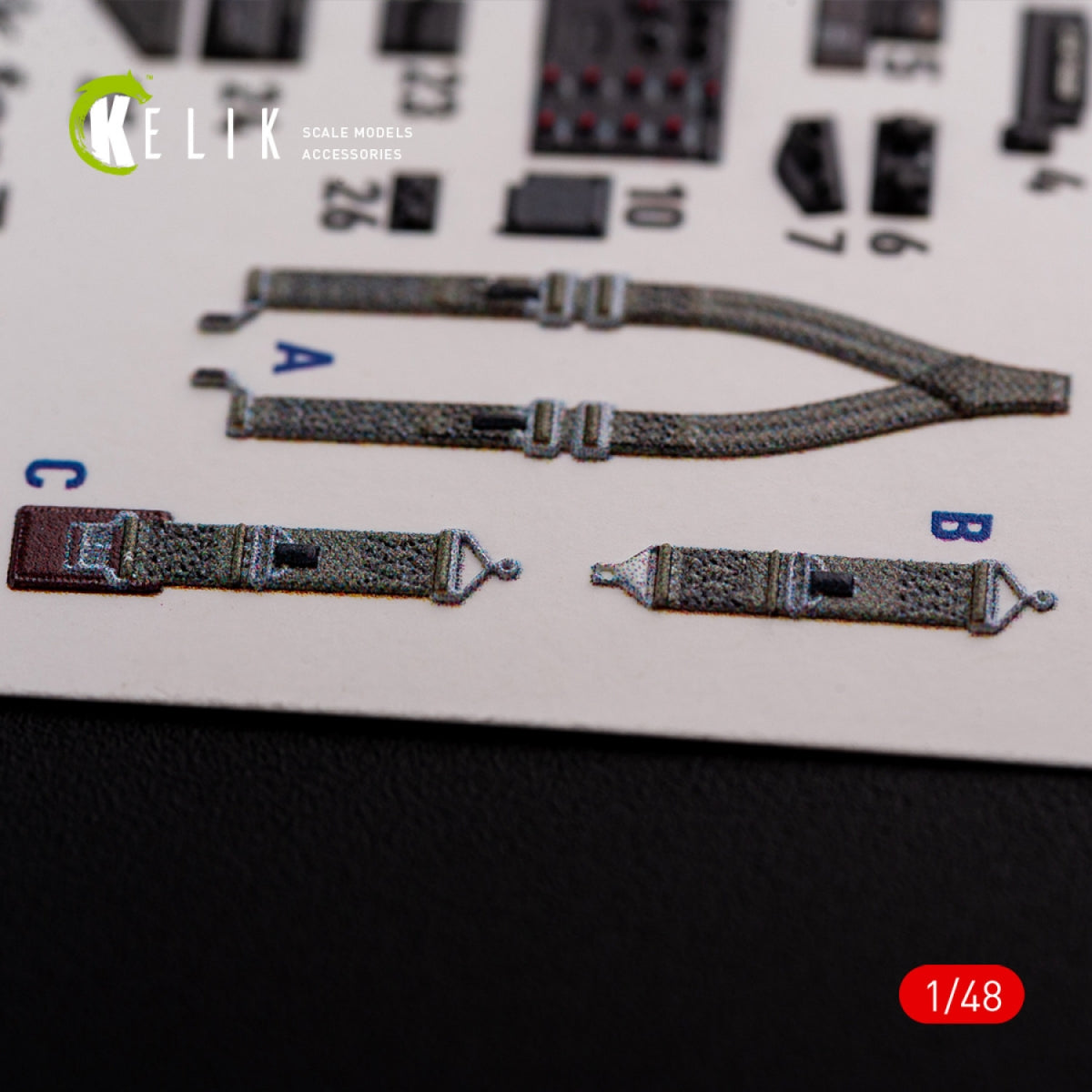 KELIK K48015 P-47D &amp;quot;Razorback&amp;quot; interior 3D decals for Tamiya kit 1/48 – immagine 4
