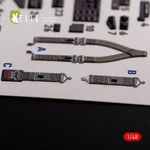 KELIK K48015 P-47D &amp;quot;Razorback&amp;quot; interior 3D decals for Tamiya kit 1/48 – immagine 4