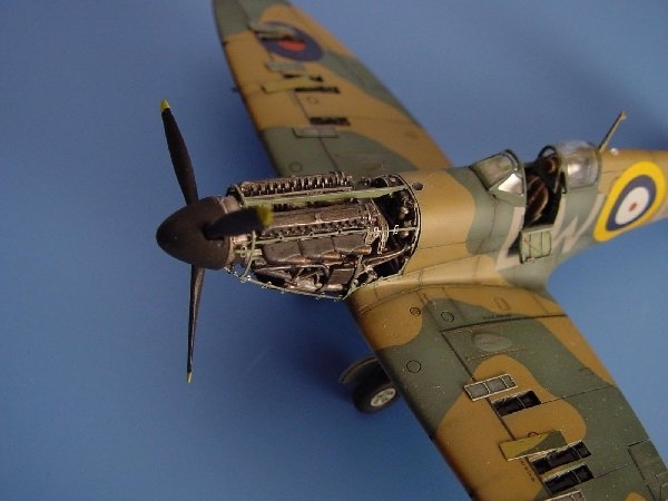 Aires 7080 Supermatine SPITFIRE Mk. And detail set 1/72 TAMIYA